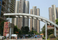 重慶天鄰風景小區(qū)單元門